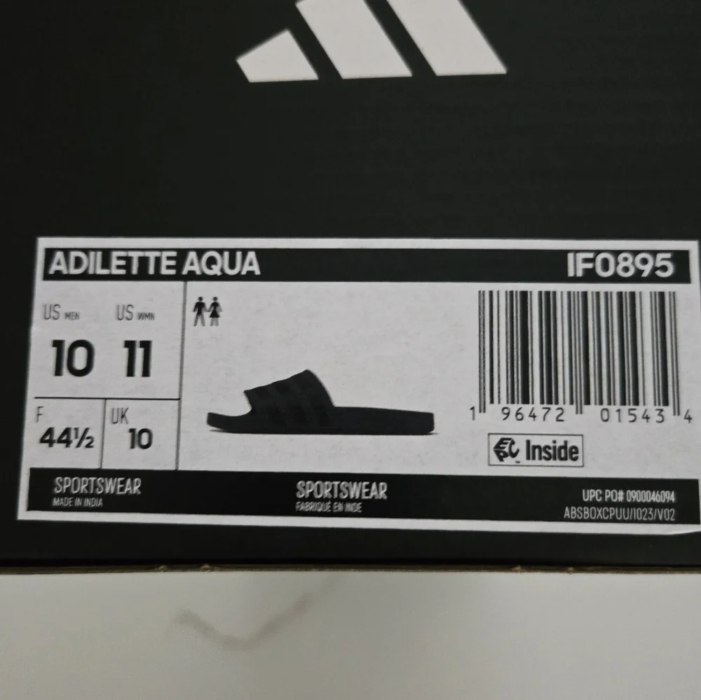 NWT Adidas Adilette Slides